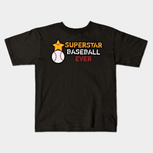 Superstar baseball ever Kids T-Shirt